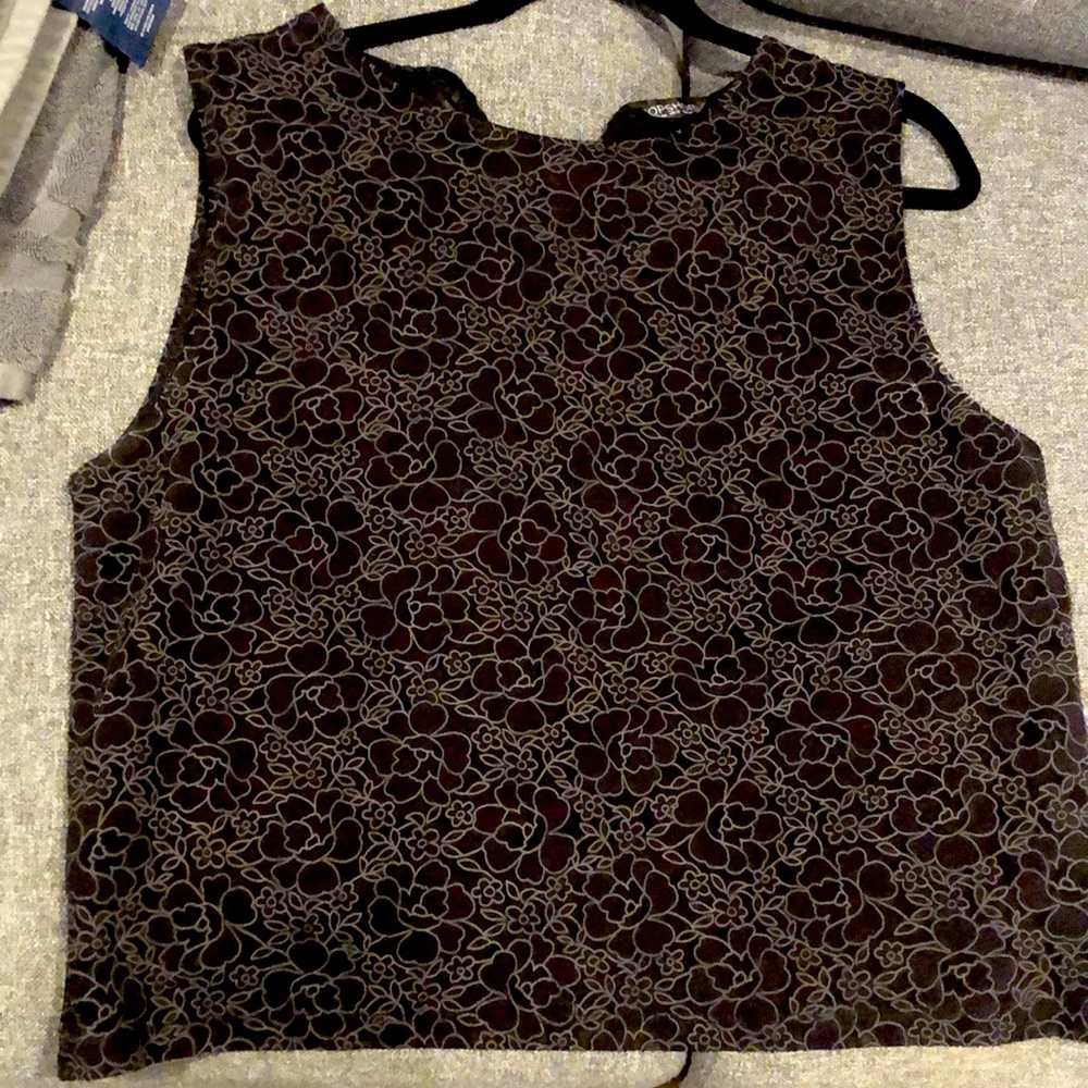 Lace top by Topshop